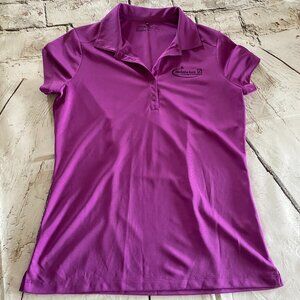 Nike Golf Dri Fit Purple Polo